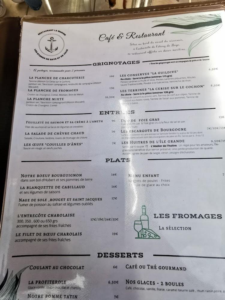 La Marine - Menu Image 2