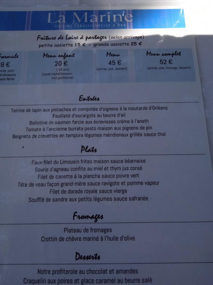 La Marine - Menu Image 3